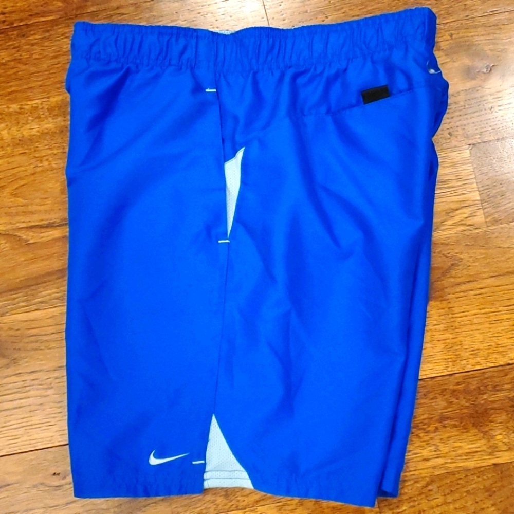 Mens Nike royal blue swim trunks size S